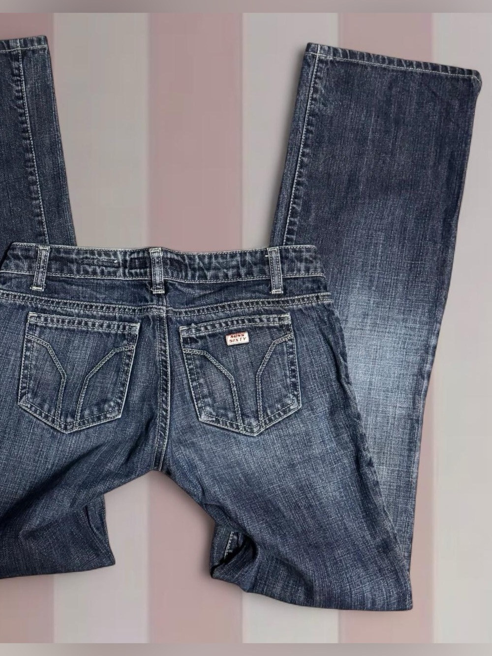 Miss Sixty Vintage Y2K low Rise straight leg Jeans